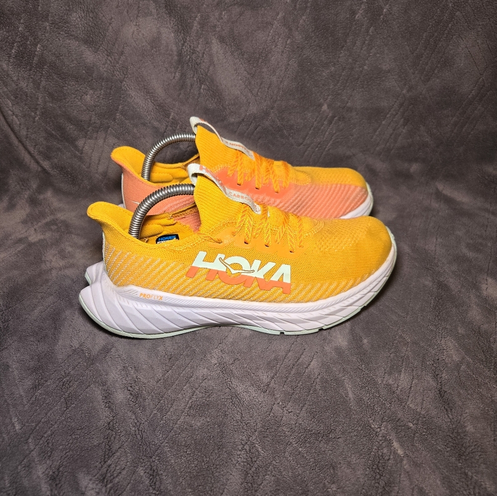 Hoka One One Vibrant Orange Running Shoes